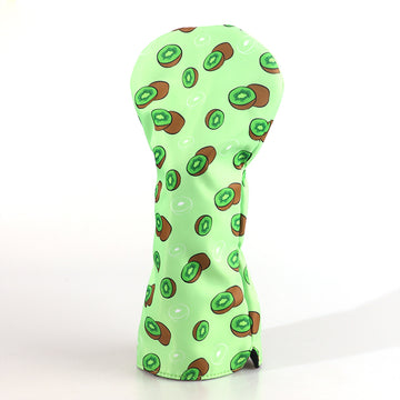 Green Fabric Kiwifruit Driver Head Cover